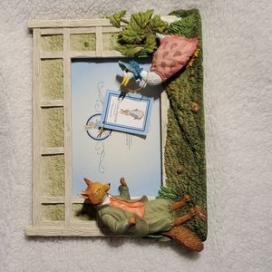 Beatrix Potter Peter Rabbit Resin 4x6 Picture Frame